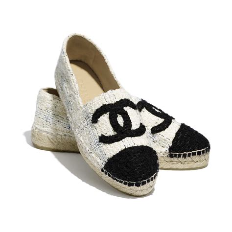 chanel tweed espadrilles women